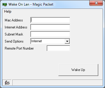what mac address to use for wake on lan over internet